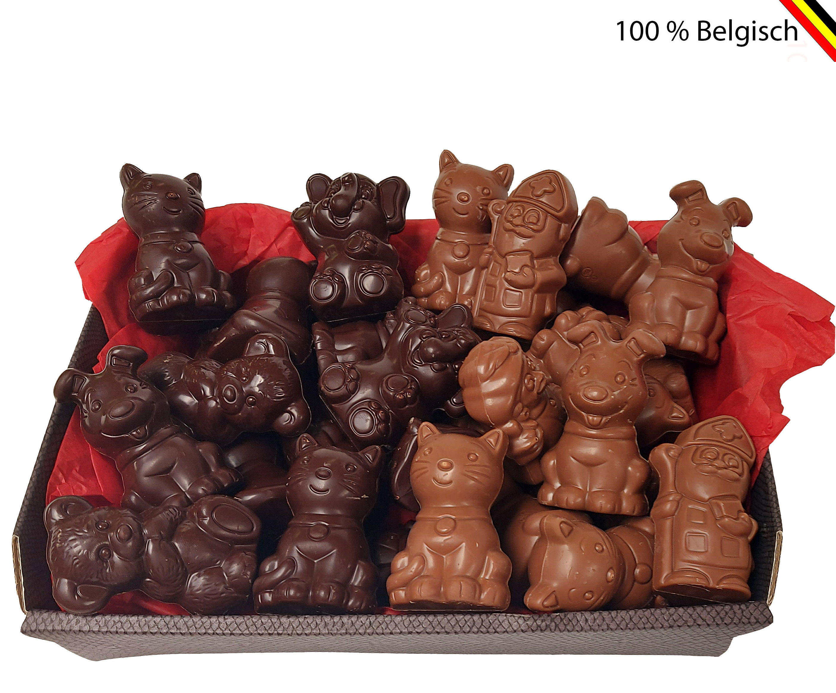 Sinterklaasmand met Callebaut chocolade